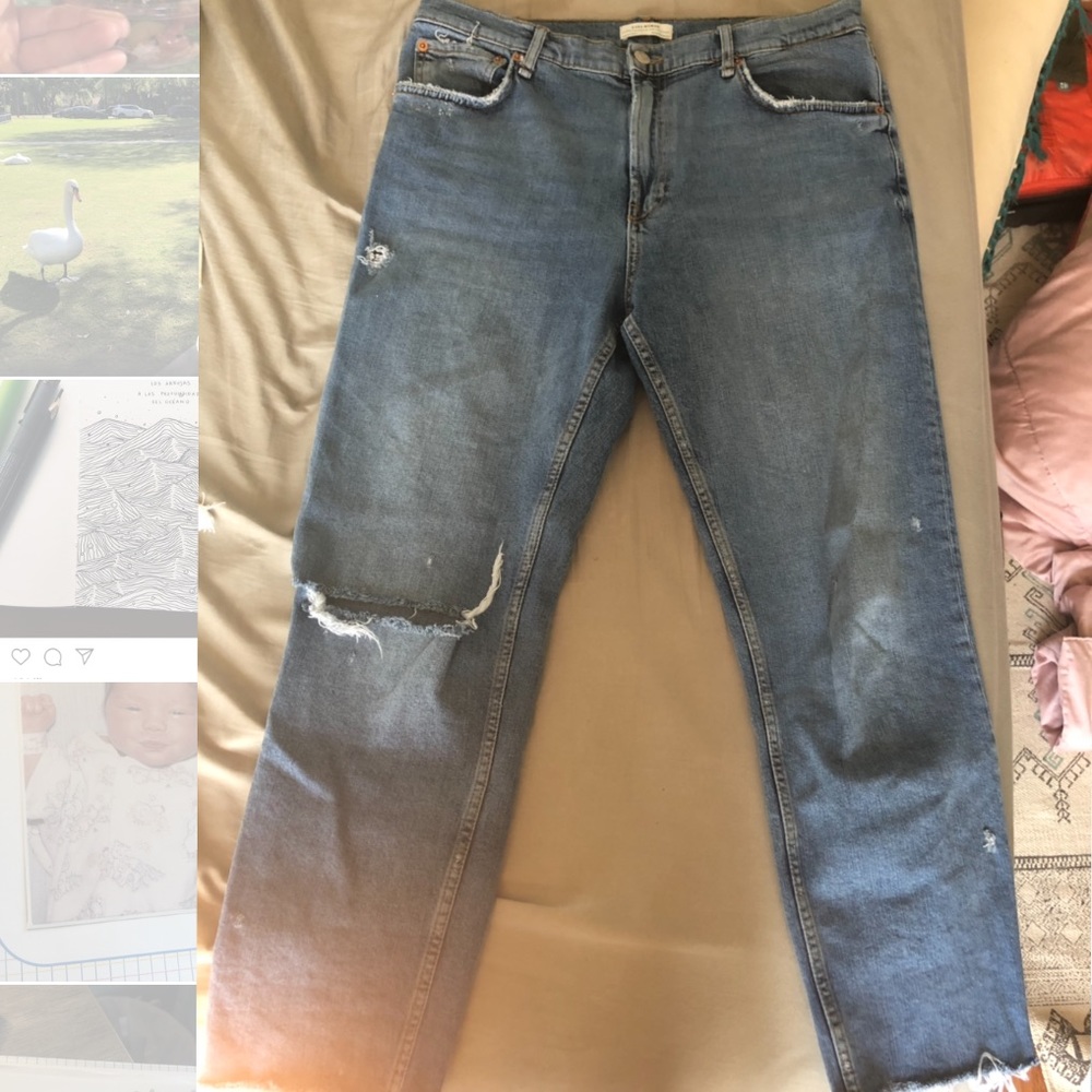 Zara basic jeans